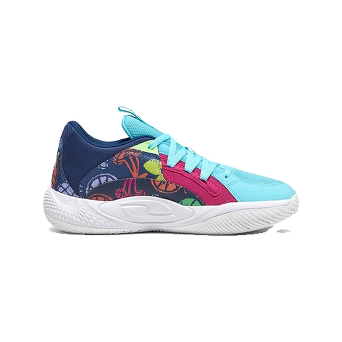 Puma  Baskets  court rider chaos fresh multicolore  Modrá