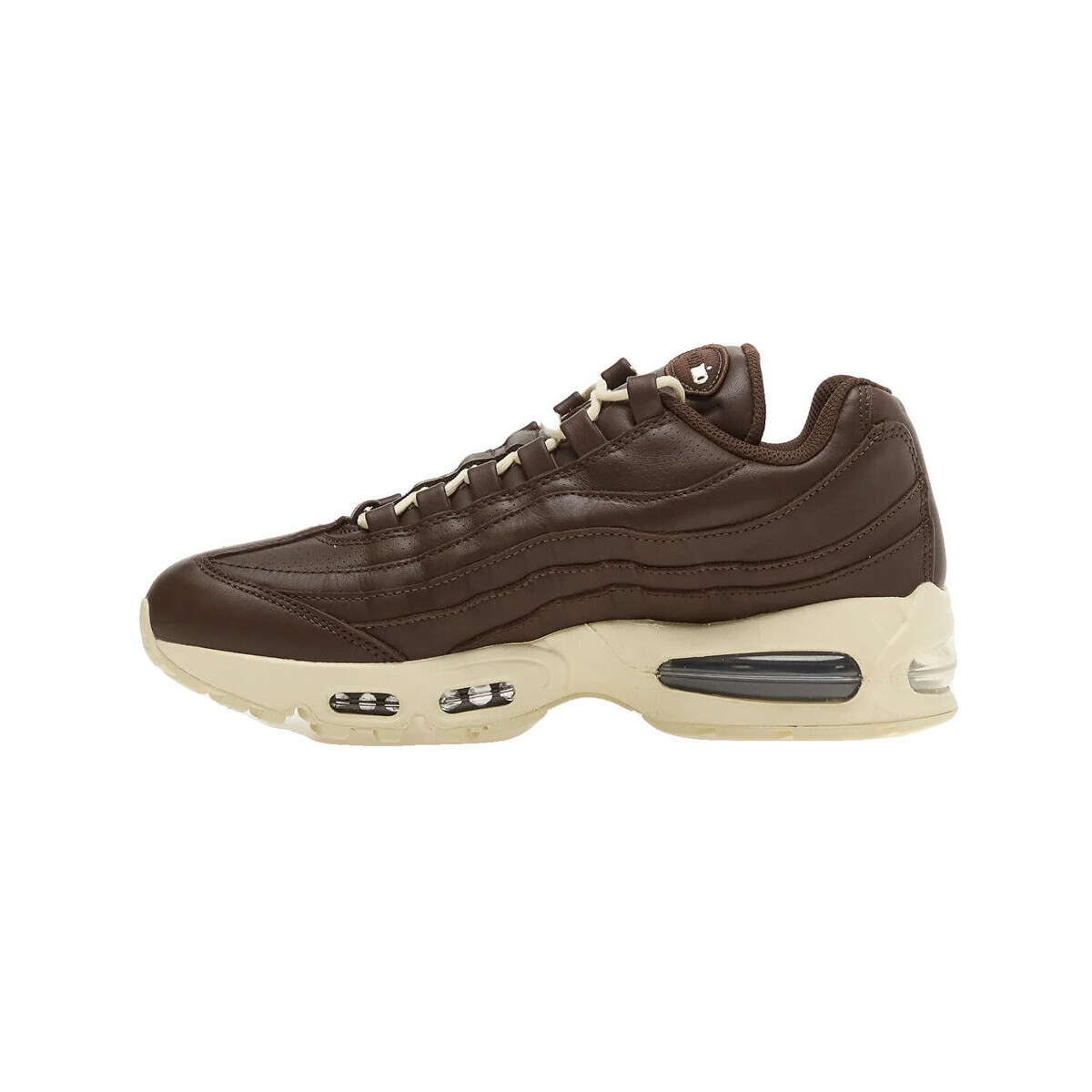Nike  Baskets  air max 95 cuir  Hnědá