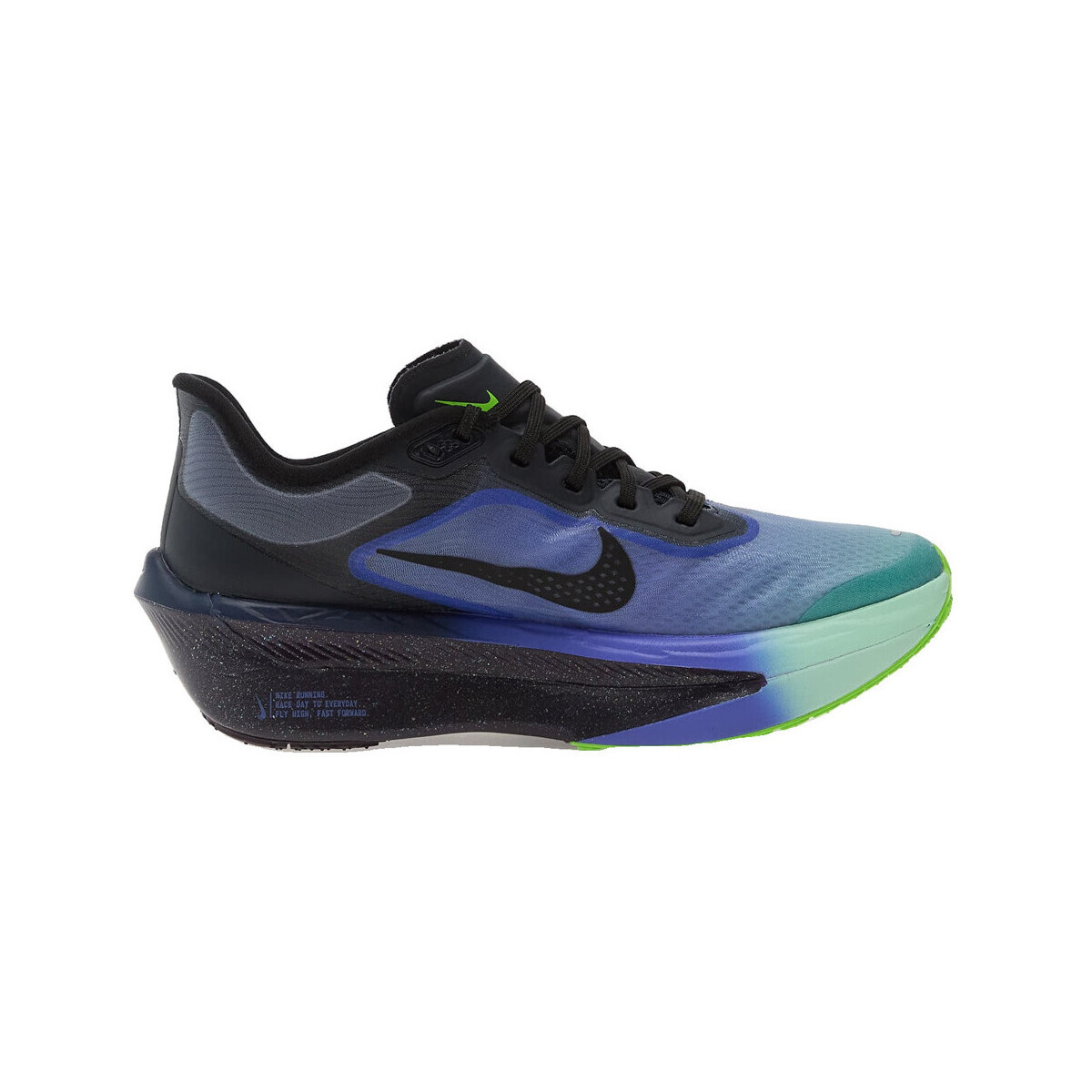 Nike  Chaussures de running  zoom fly 6 glam respirantes  Černá