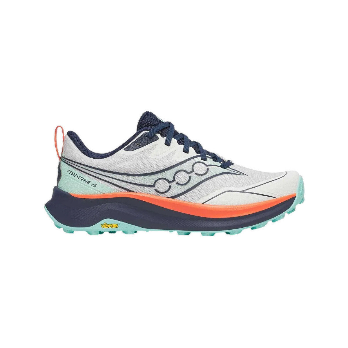 Saucony  Chaussures de trail  Peregrine 16 semelle Vibram  Bílá