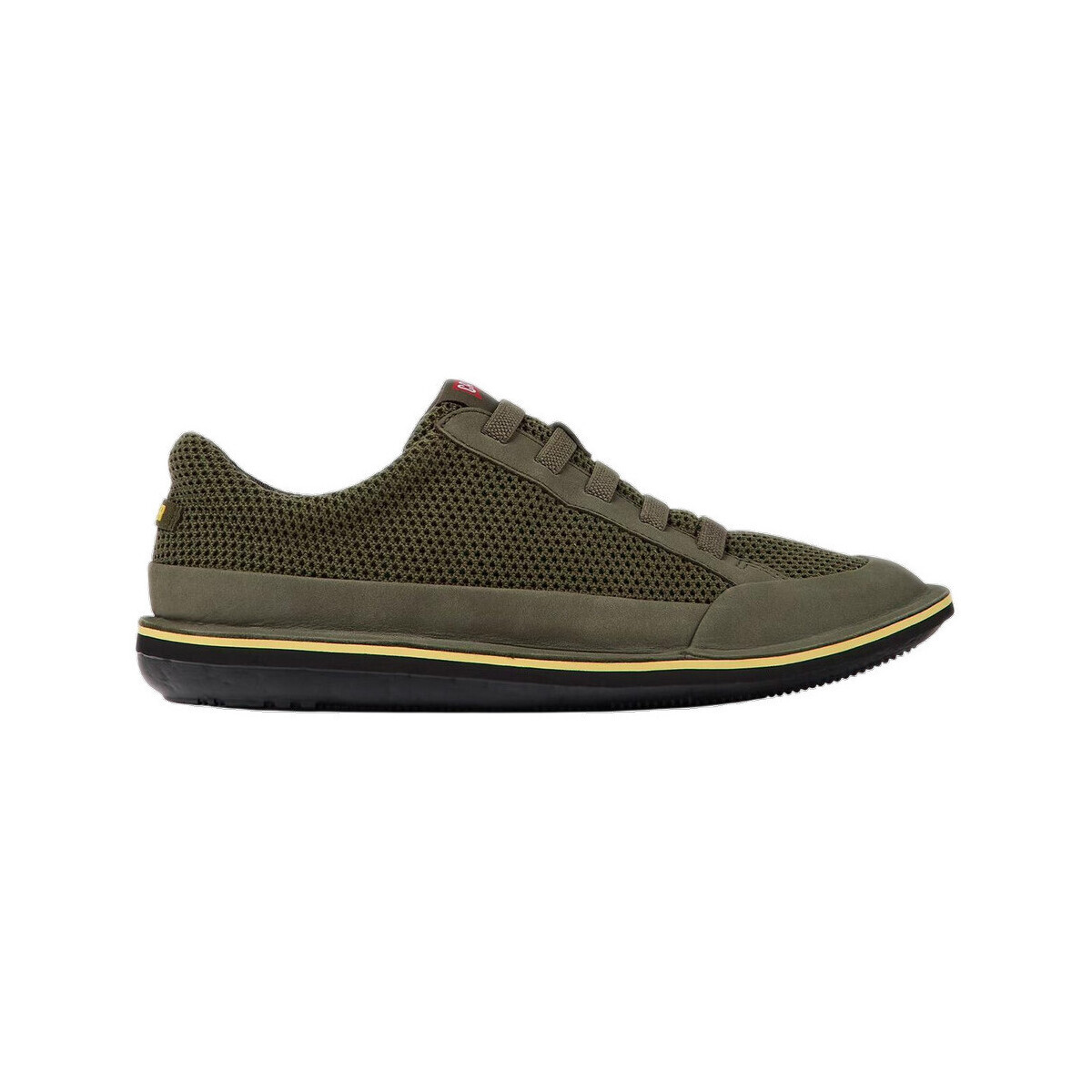 Camper  Baskets  Beetle textile / nubuck  Zelená