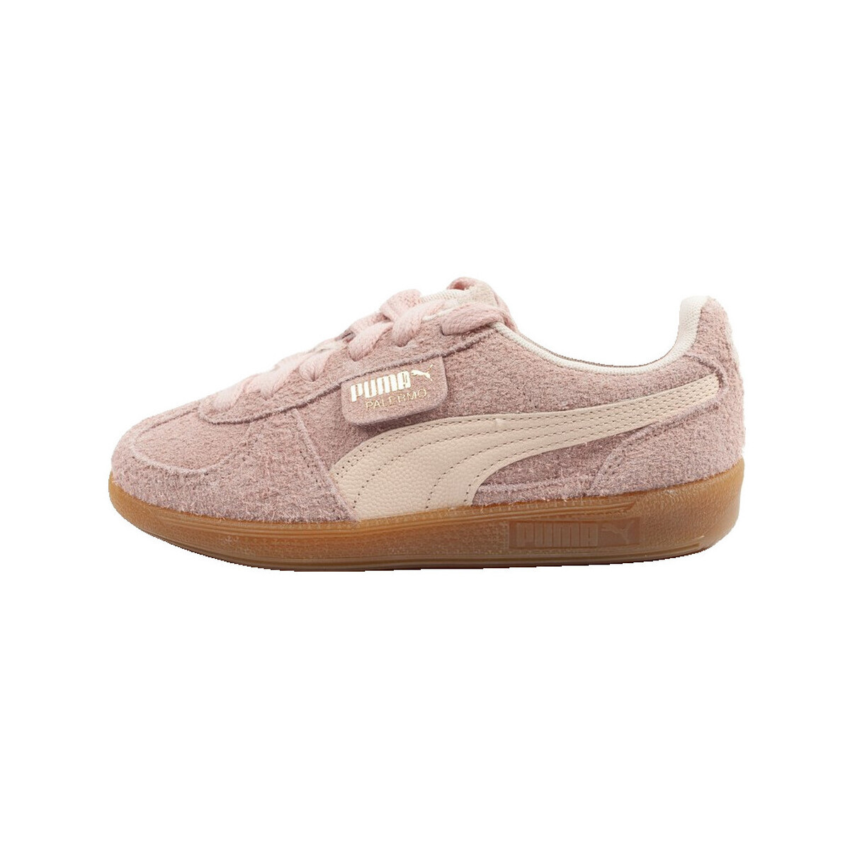 Puma  Baskets  palermo hairy cuir  Růžová