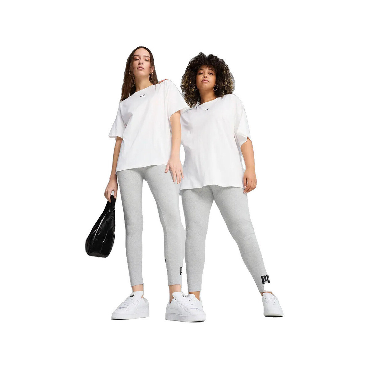 Puma  Leggings  ESS No. 1 Logo en coton doux  Černá