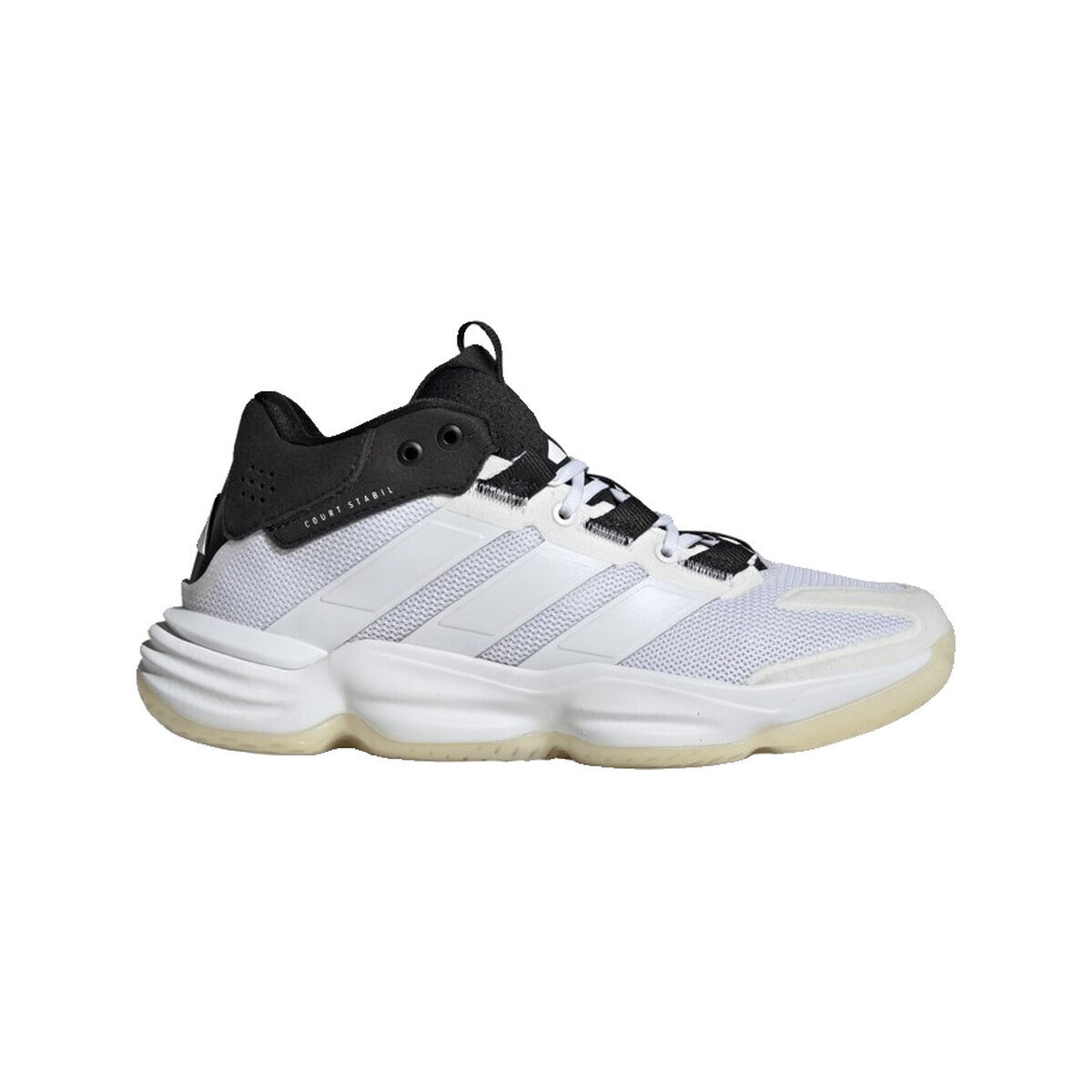 adidas  Baskets  court stabil maille respirante  Bílá