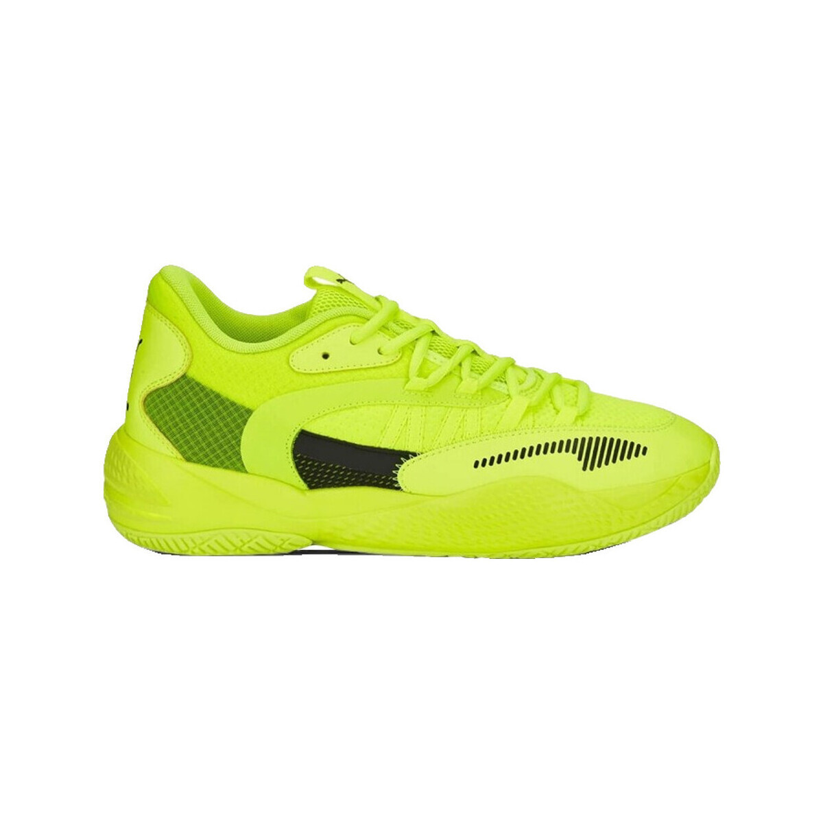 Puma  Baskets  court rider 2.0 fluorescent green  Zelená