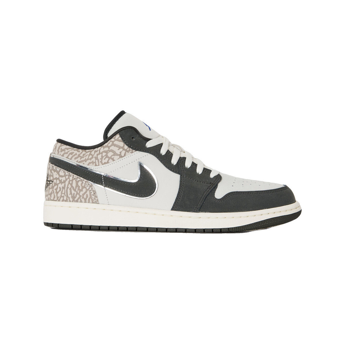 Nike  Baskets  Air Jordan 1 Low cuir gris  Šedá