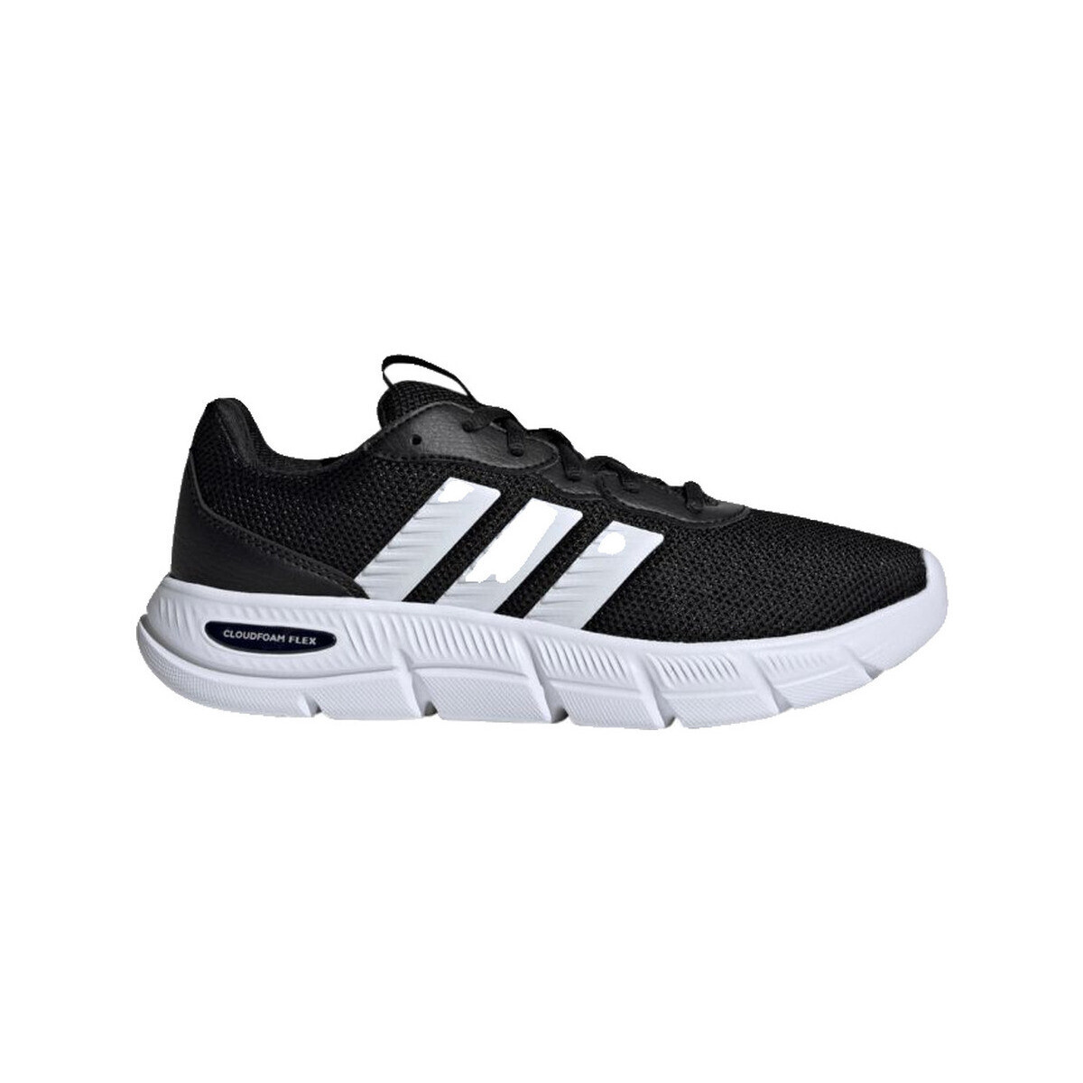 adidas  Baskets  cloudfoam flex laces noir/blanc  Černá