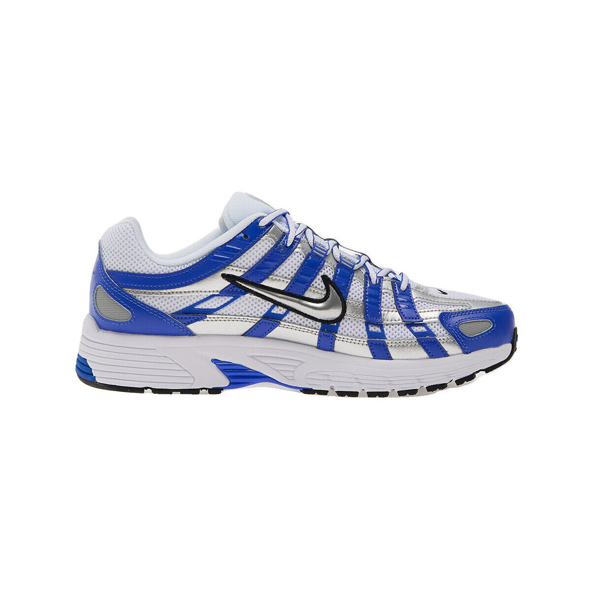 Nike  Baskets  p-6000 maille argent/bleu  Stříbrná