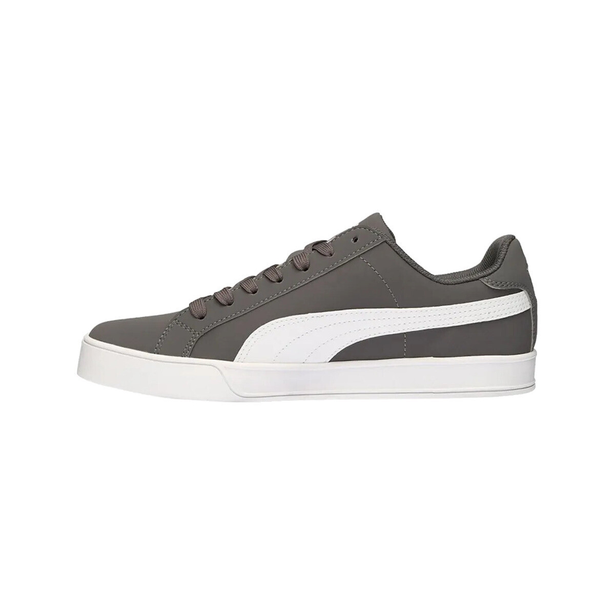 Puma  Baskets  Smash Vulc cuir synthétique  Šedá