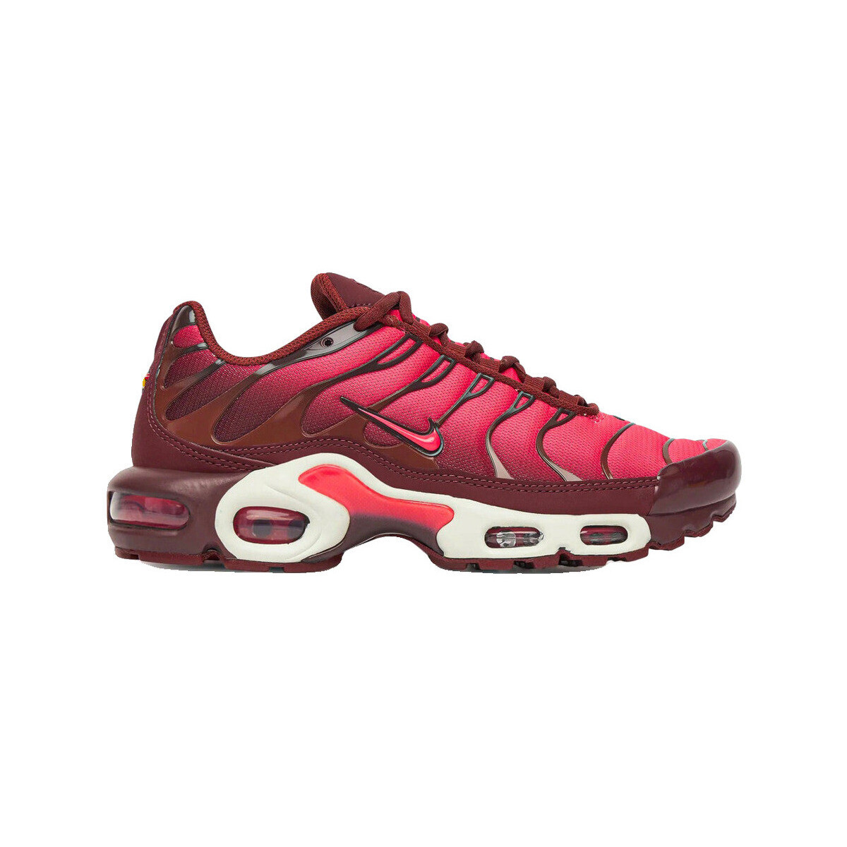 Nike  Baskets  air max plus maille respirante  Bordó