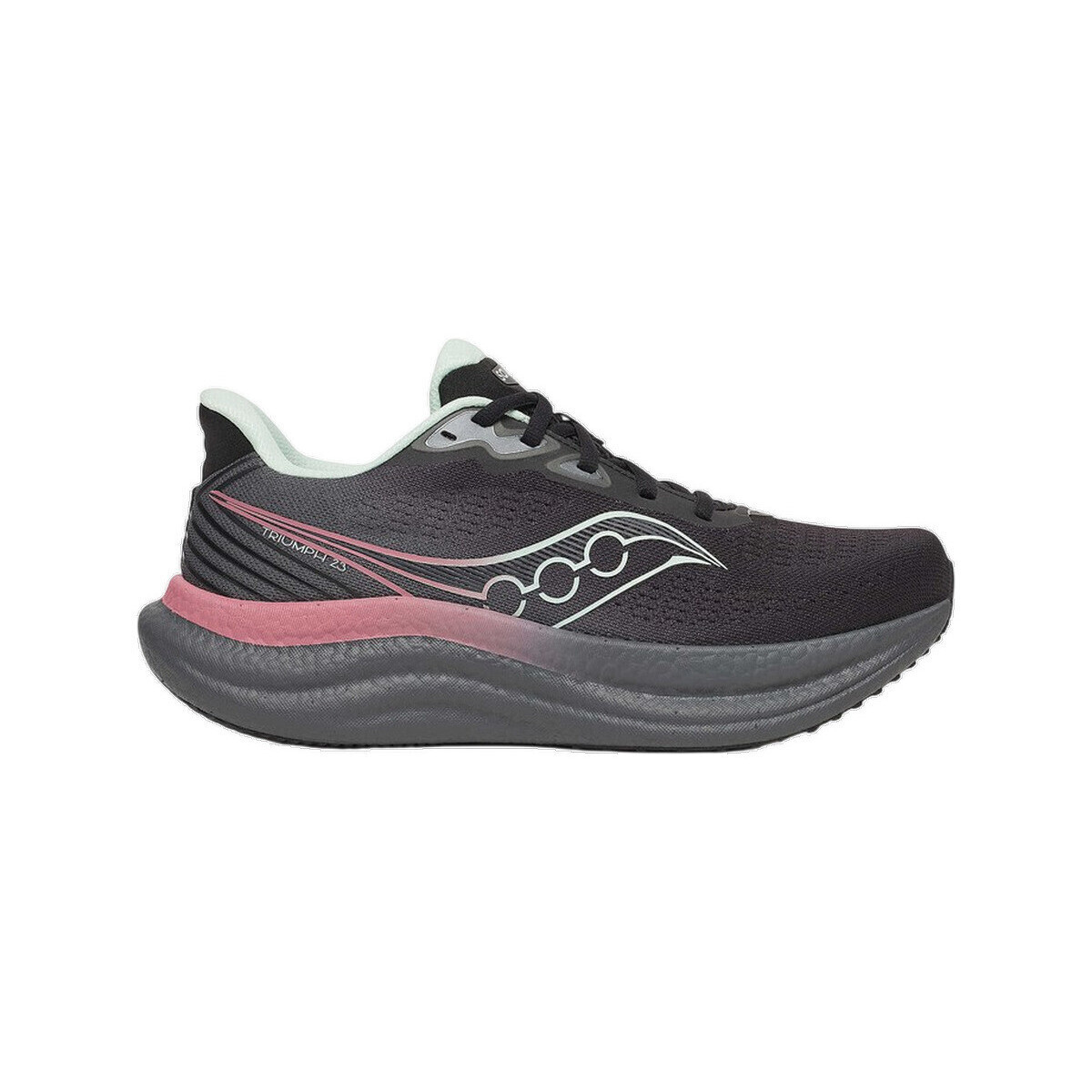 Saucony  Chaussures de running  Triumph 23 maille respirante  Černá
