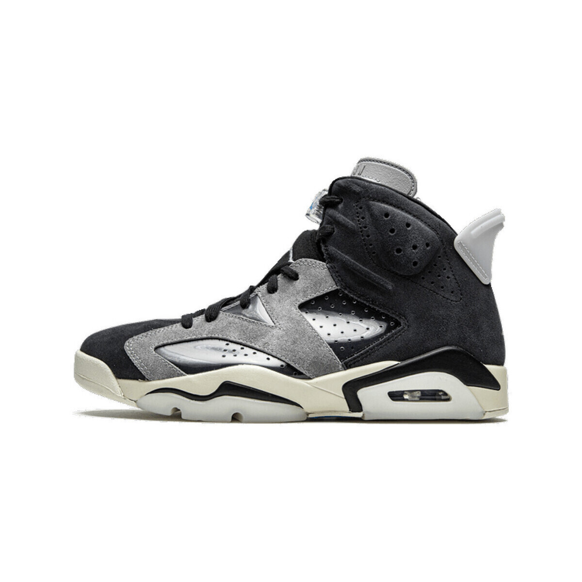 Nike  Baskets  air jordan 6 retro tech chrome daim  Černá