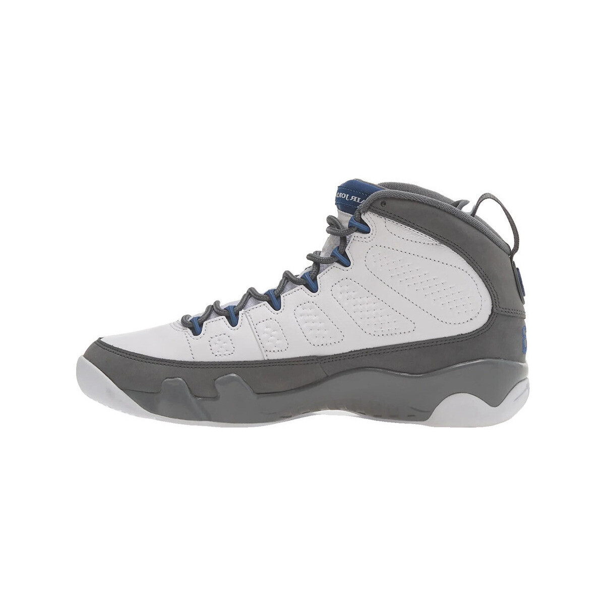 Nike  Baskets  9 retro flint grey french blue cuir  Bílá
