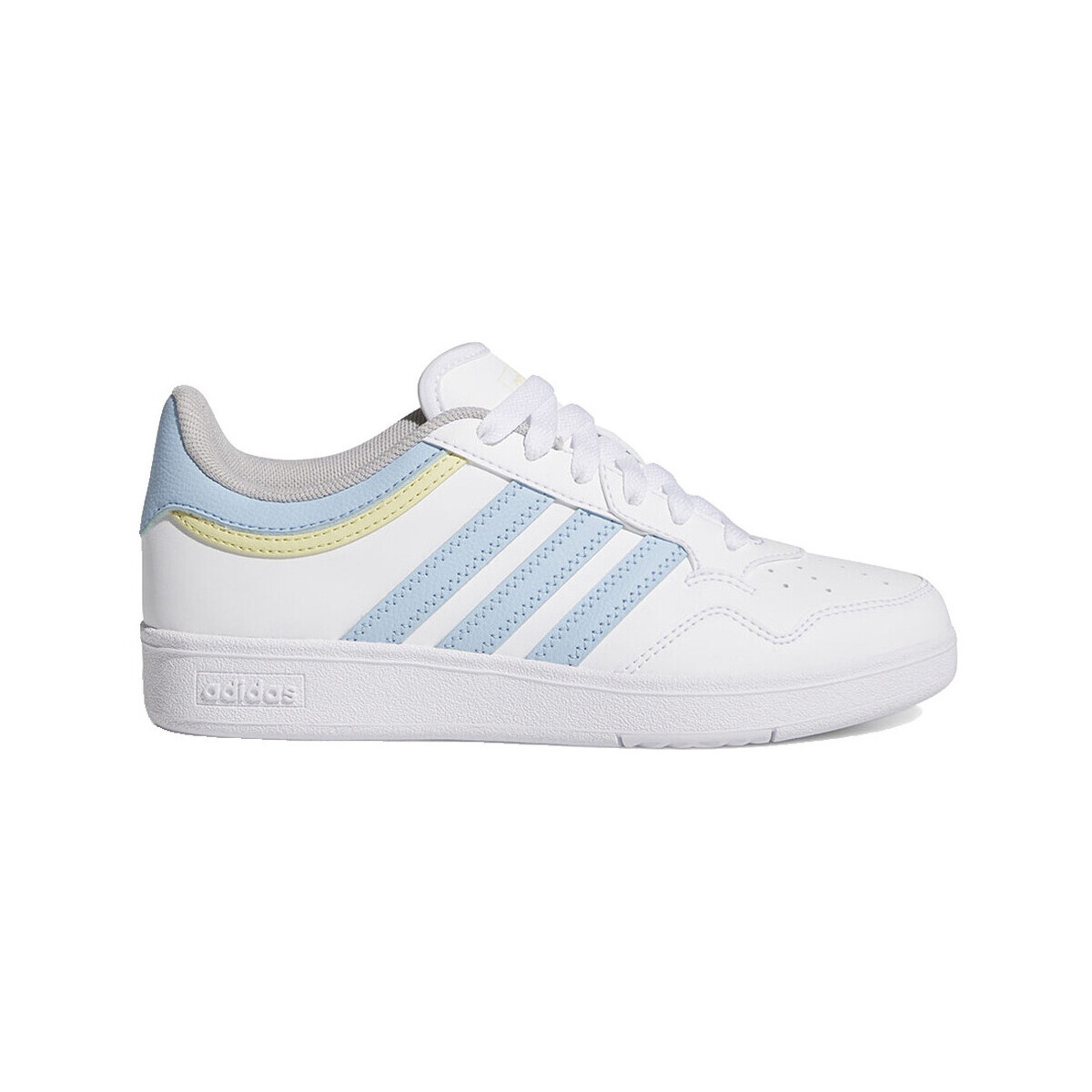 adidas  Baskets  hoops 4.0 cuir synthétique  Bílá