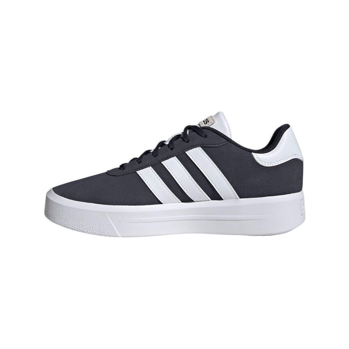 adidas  Baskets  Court Platform Suede daim  Černá