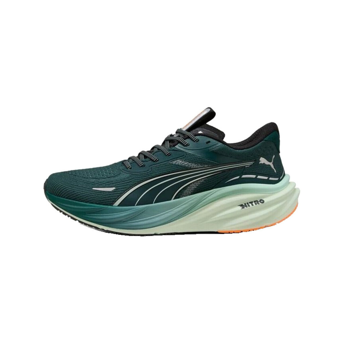 Puma  Chaussures de running  magnify nitro 3 maille respirante  Zelená