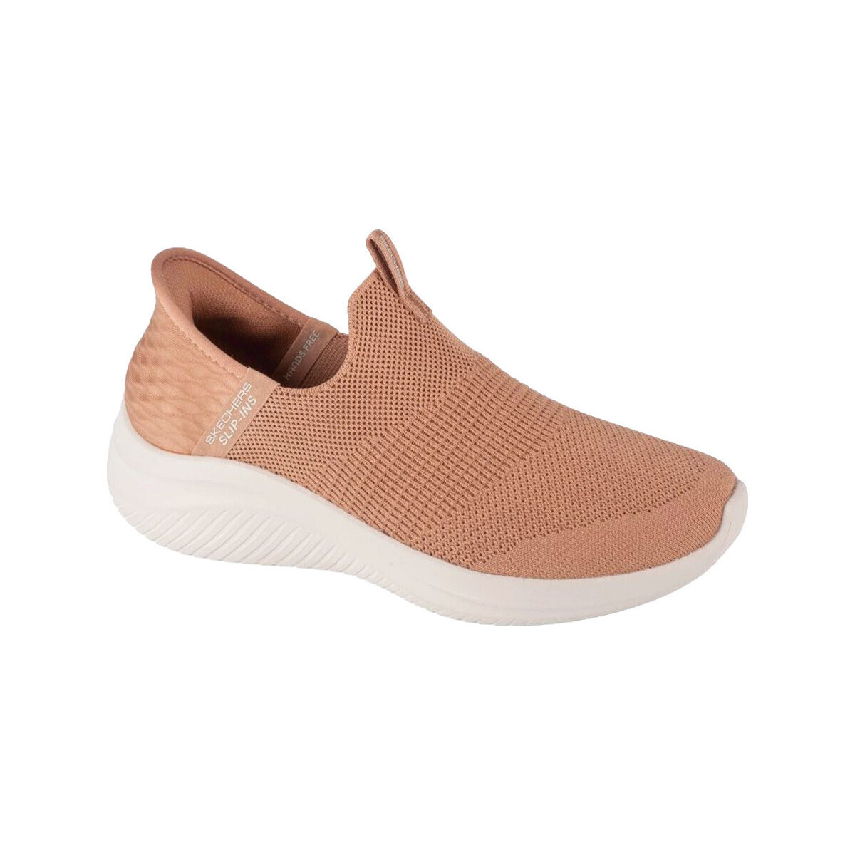Skechers  Baskets  ultra flex 3.0 cozy streak tissu  Hnědá