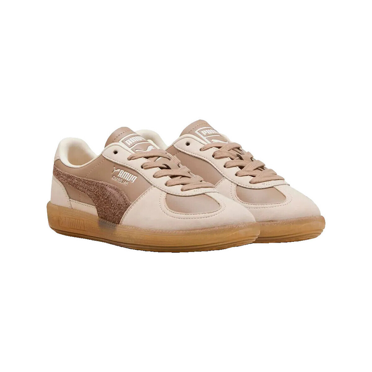 Puma  Baskets  palermo elevated textile 50%  Béžová