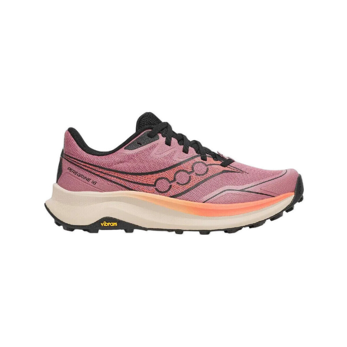 Saucony  Chaussures de trail  Peregrine 16 mousse PWRRUN  Růžová