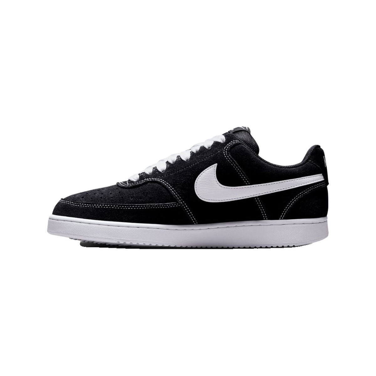 Nike  Baskets  court vision low fl textile  Černá