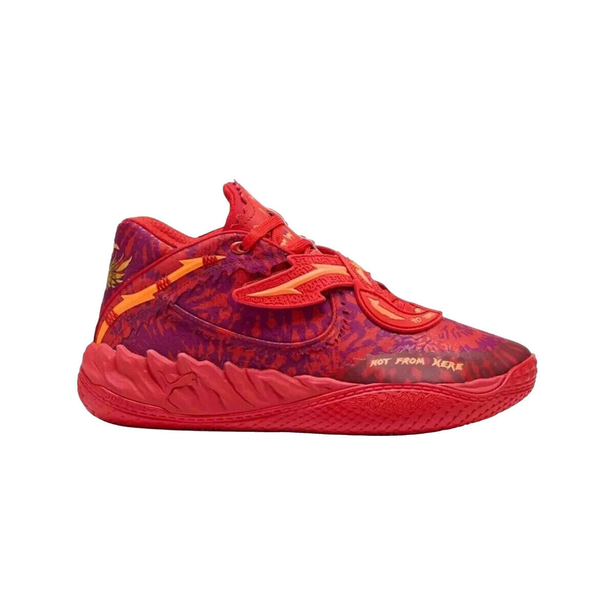 Puma  Baskets  312252-01 rouge  Červená