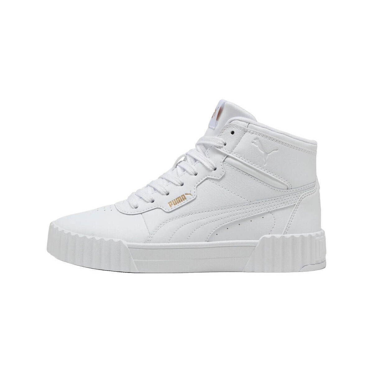 Puma  Baskets  carina 3.0 mid cuir  Bílá