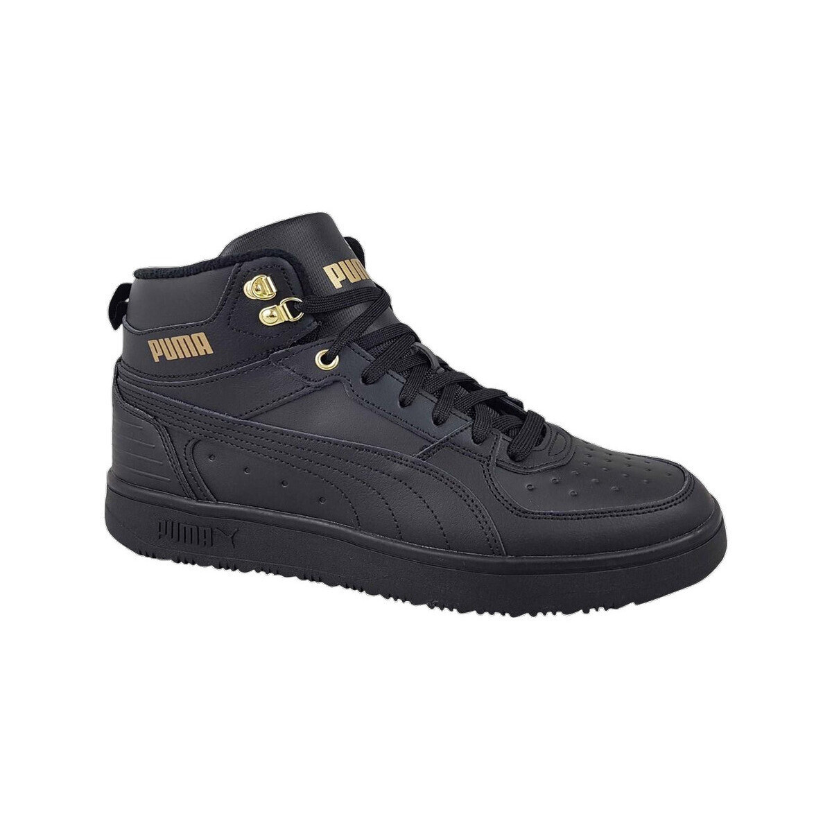 Puma  Baskets  Rebound Rugged cuir  Černá