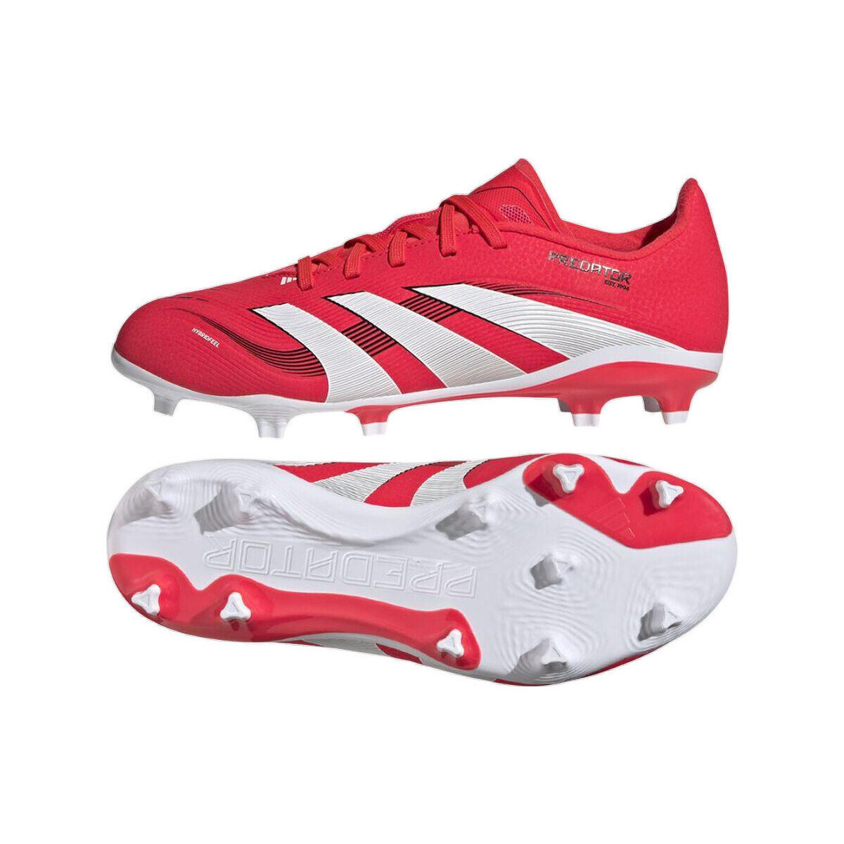 adidas  Bottines  Predator League FG/MG enfants 3D texturé  Červená