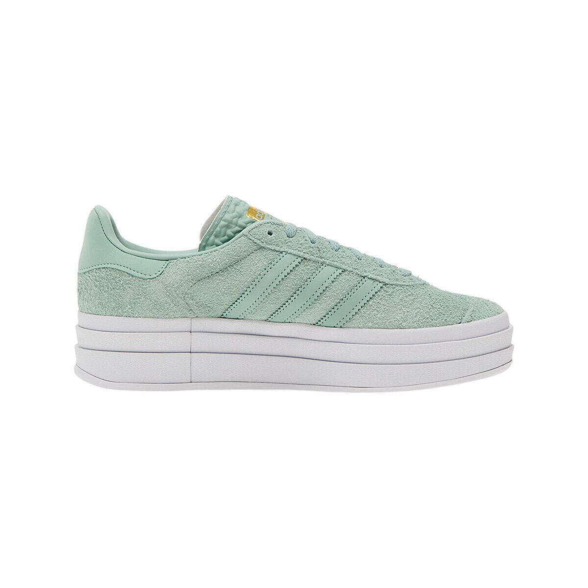 adidas  Baskets  Gazelle Bold daim  Zelená