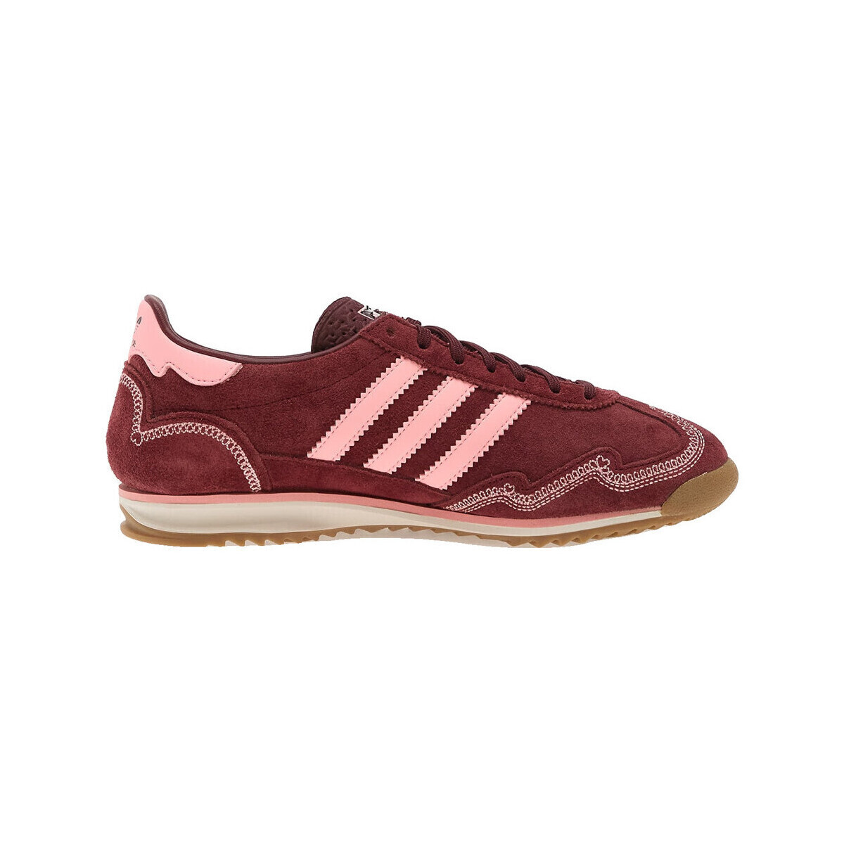 adidas  Baskets  sl 72 og daim  Červená