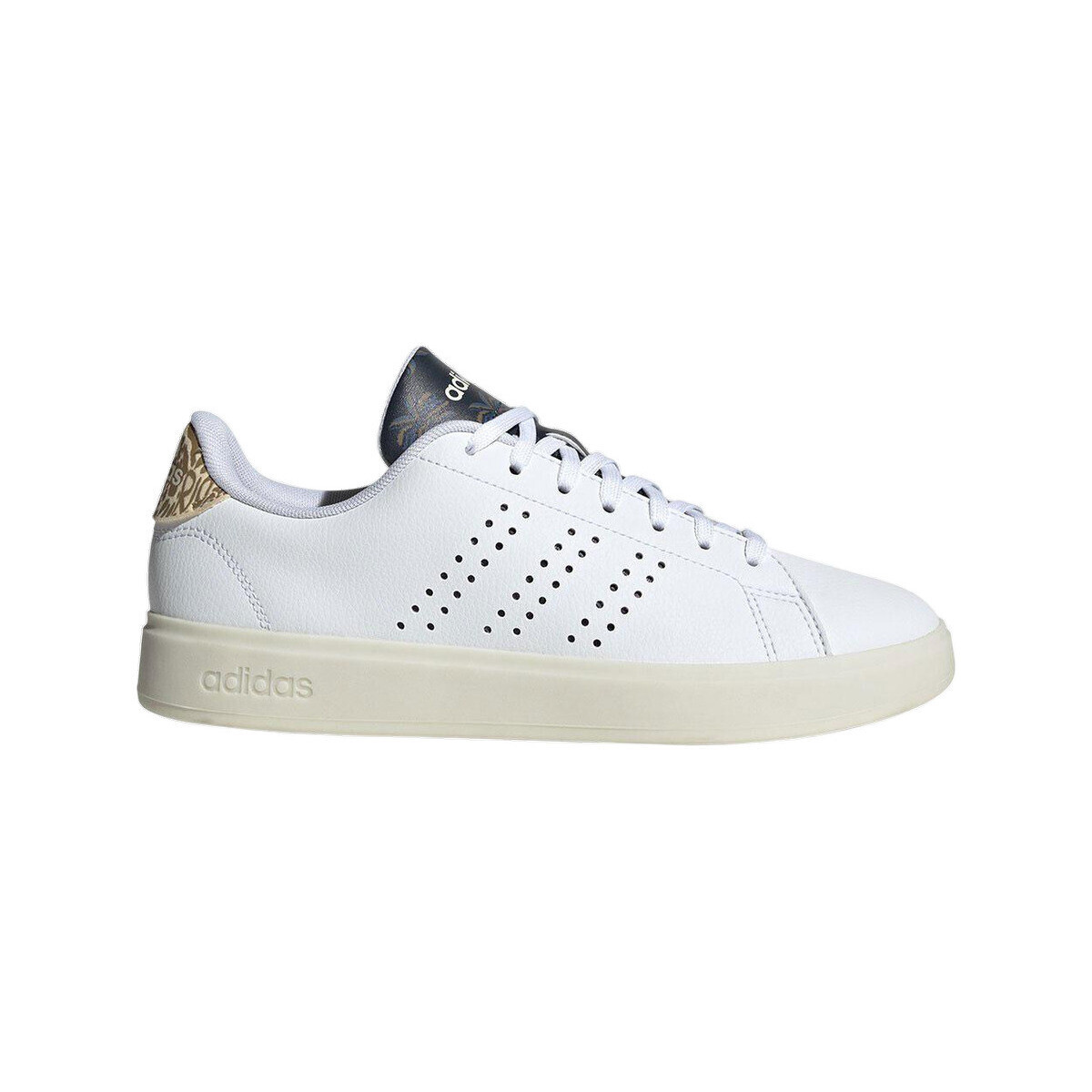 adidas  Baskets  Advantage 2.0 cuir  Černá
