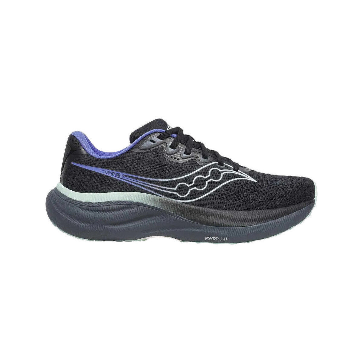 Saucony  Chaussures de running  Ride 19 mousse PWRRUN+  Černá