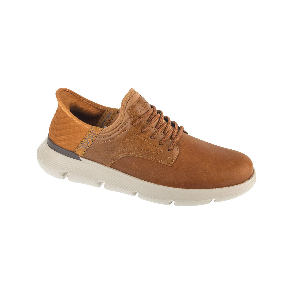 Skechers  Mocassins  garza gervin marron  Hnědá