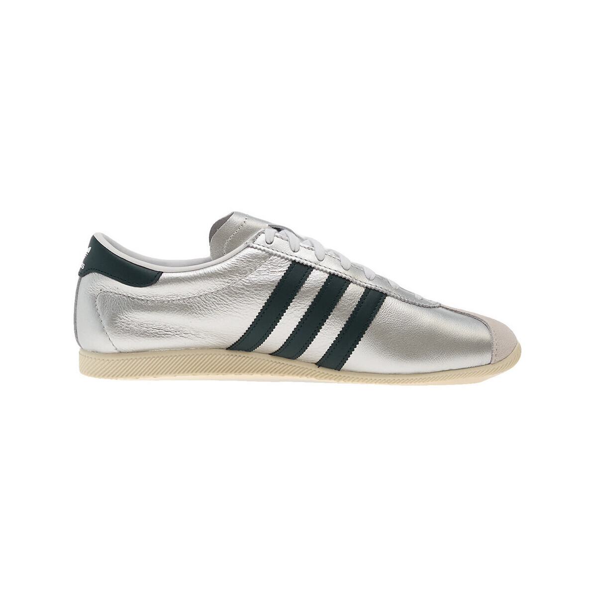 adidas  Baskets  paris cuir métallisé  Stříbrná
