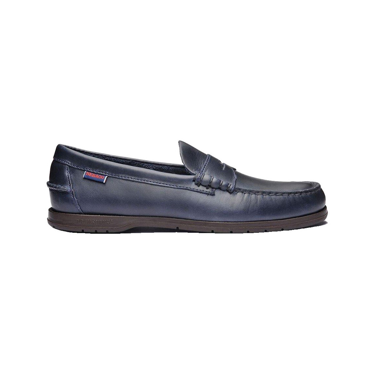 Sebago  Mocassins  Thetford doublure en cuir  Tmavě modrá