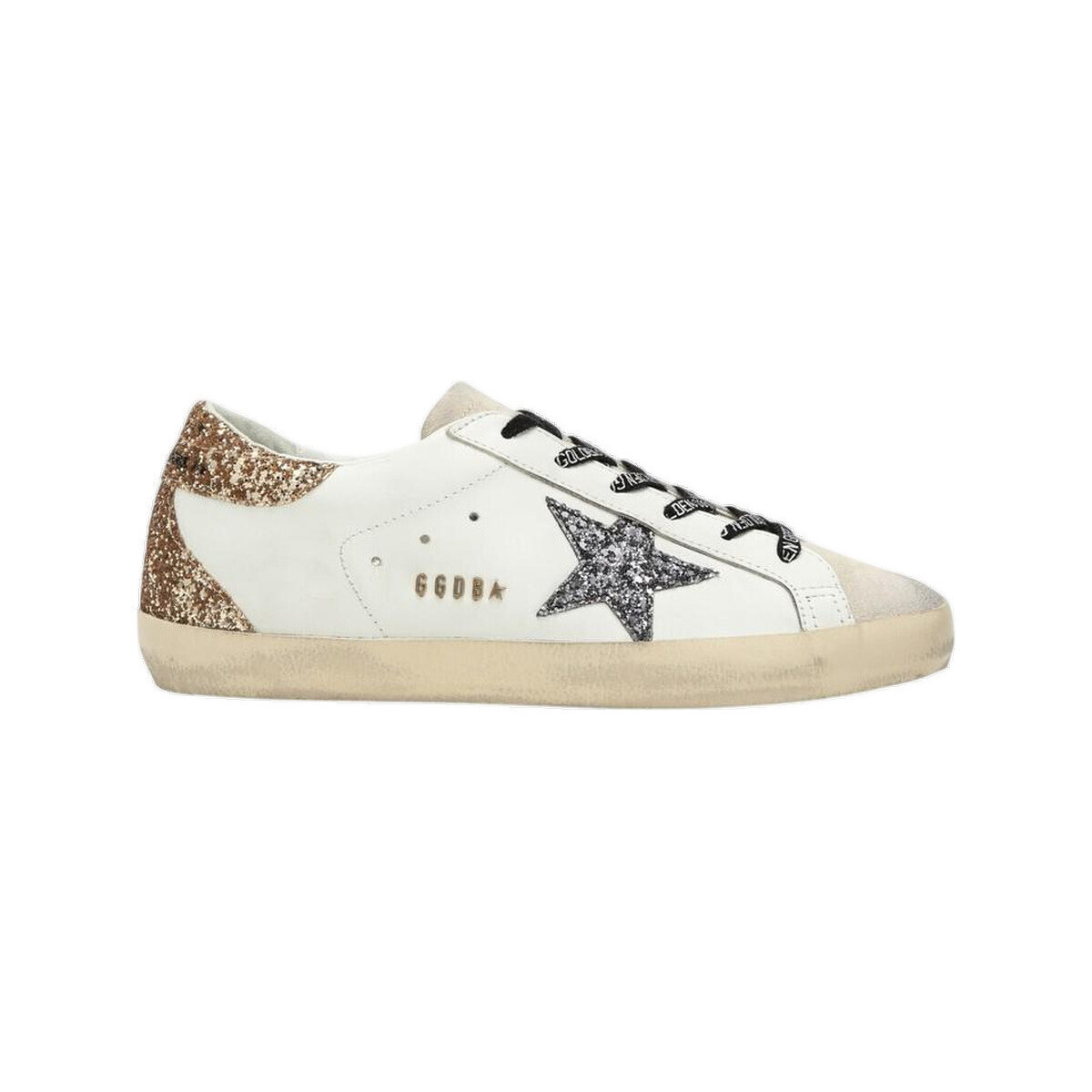 Golden Goose  Baskets  Super-Star Classic cuir  Stříbrná