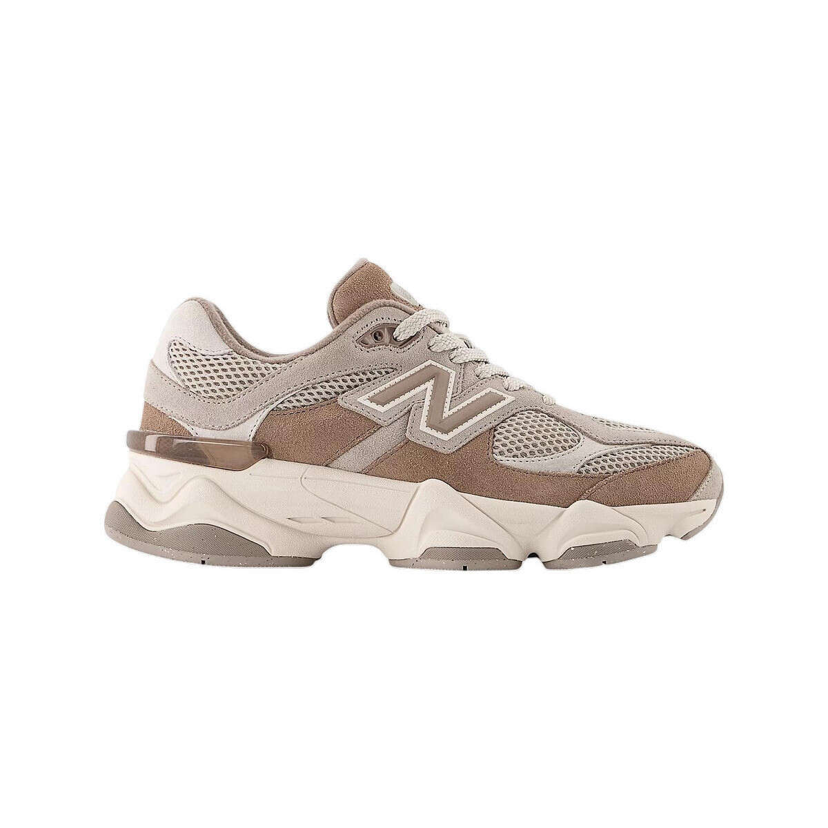 New Balance  Baskets  9060 Lace cuir  Šedá
