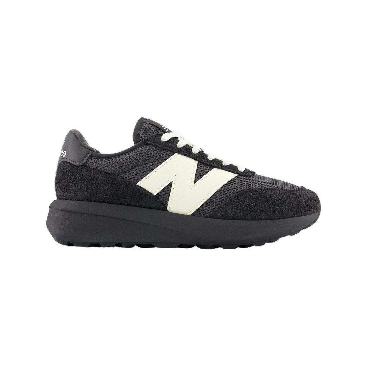 New Balance  Baskets  U370 cuir  Černá