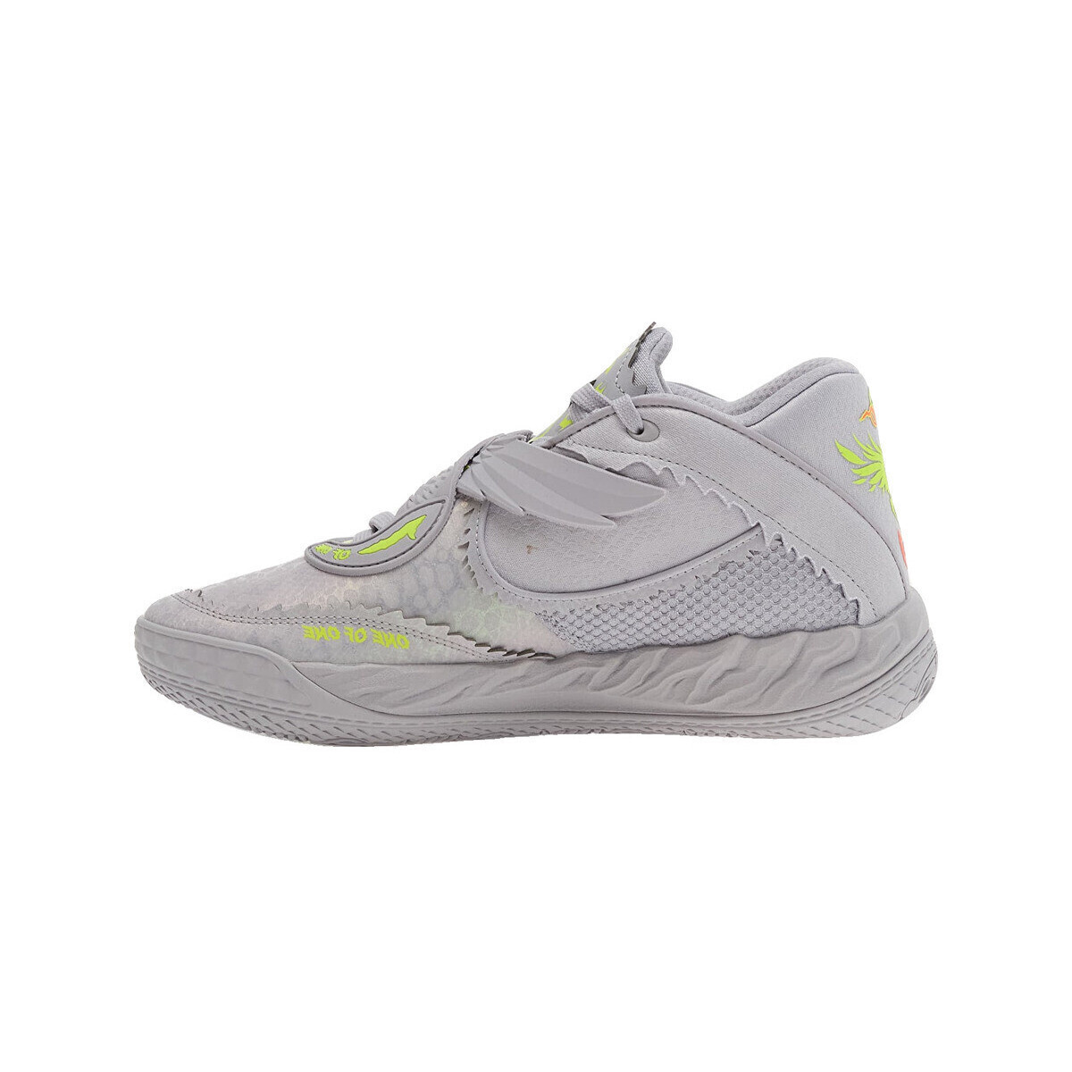 Puma  Baskets  mb.05 métallique gris/orange  Šedá