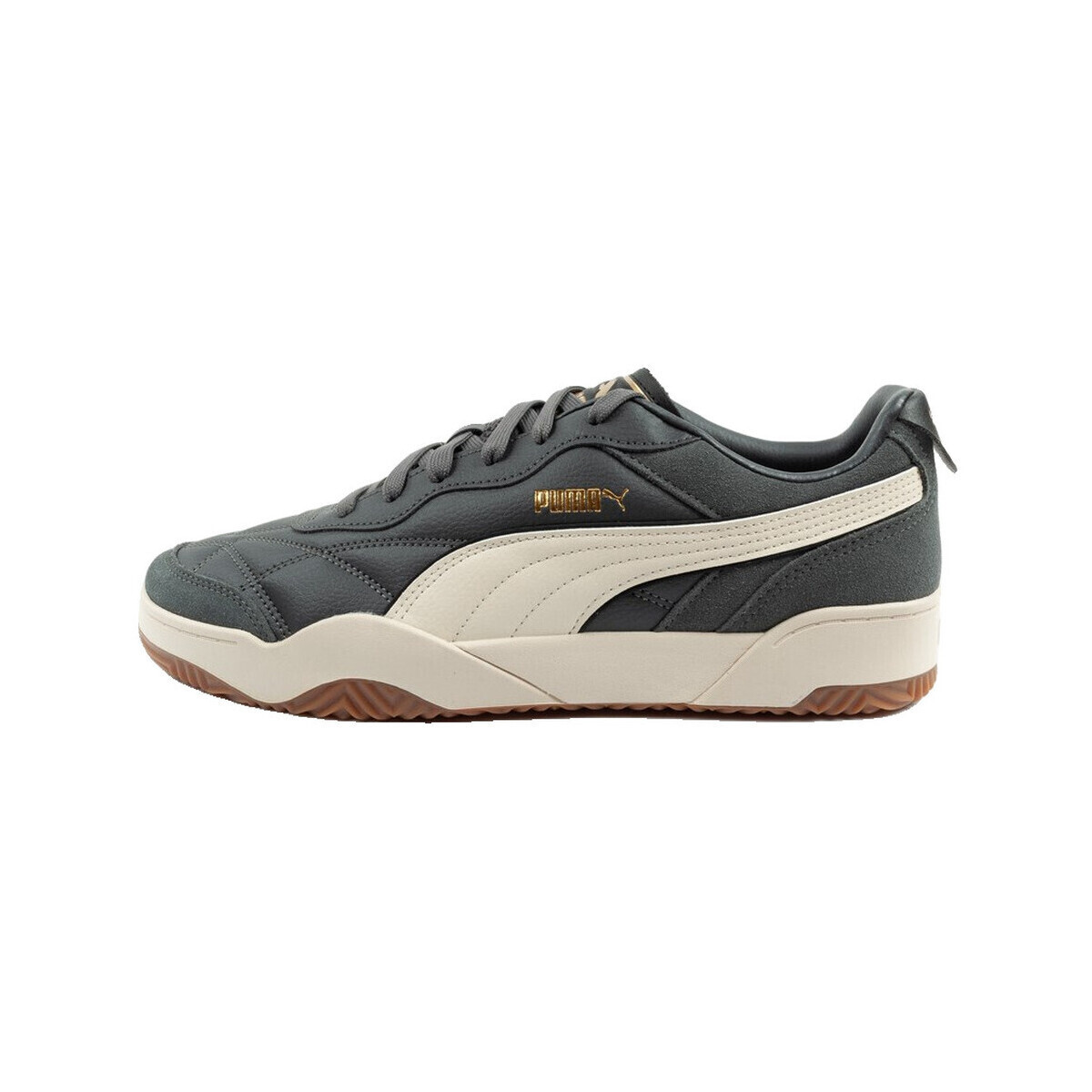 Puma  Baskets  tifosi gris cuir  Šedá