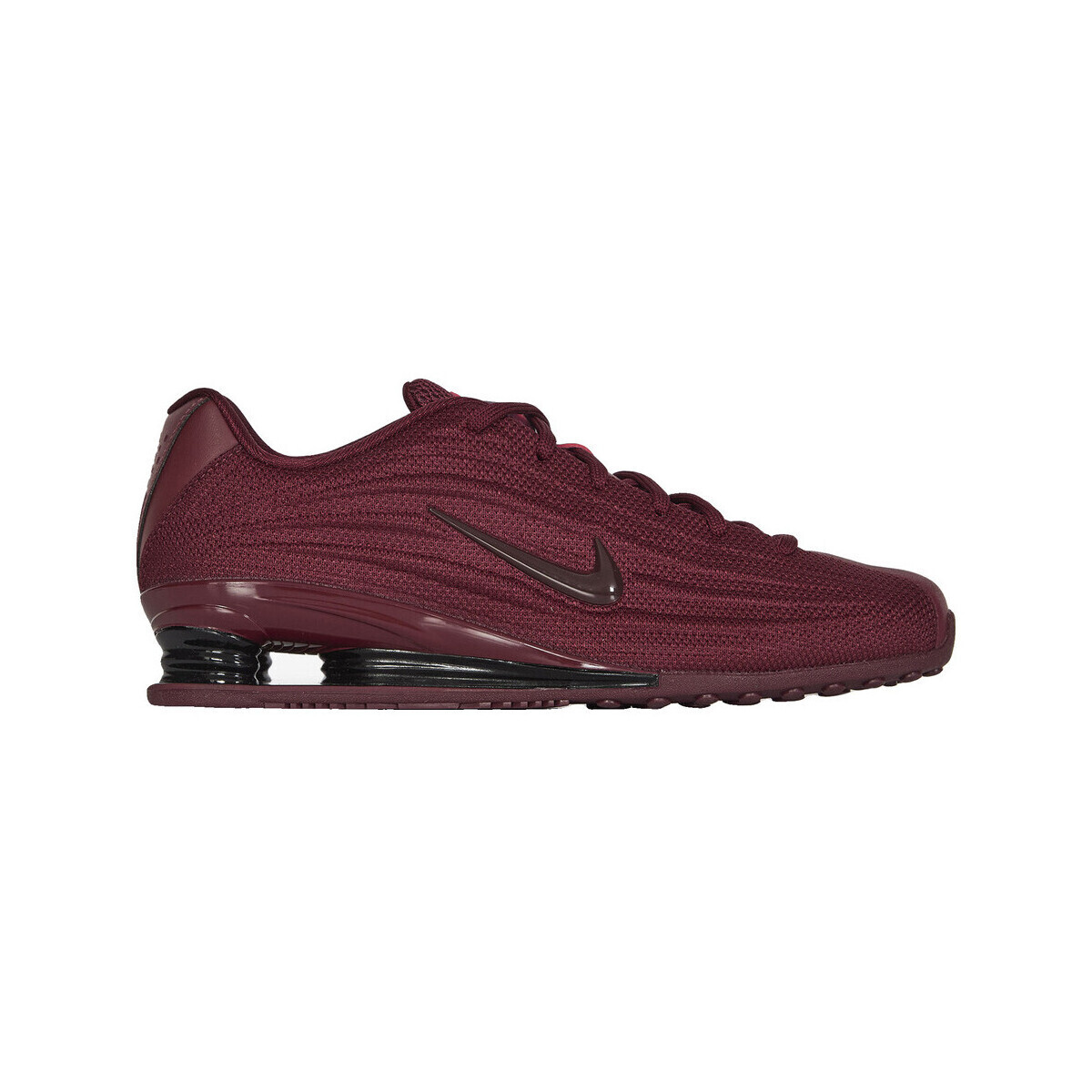 Nike  Baskets  shox z cuir  Červená