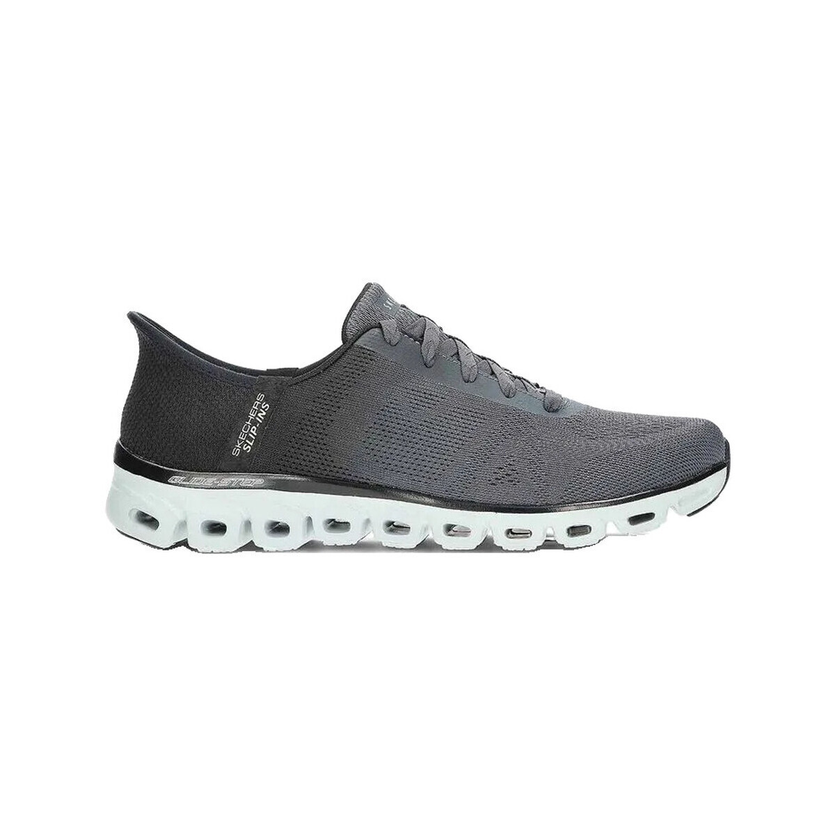 Skechers  Baskets  glide-step excite textile respirant  Šedá