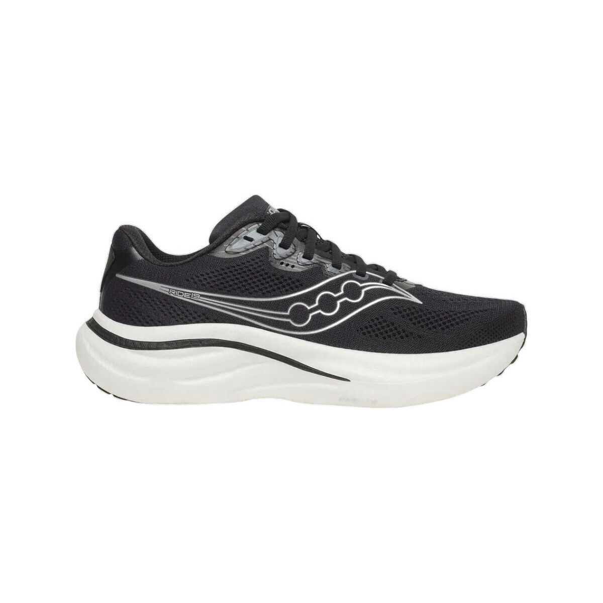 Saucony  Chaussures de running  Ride 19 mesh technique respirante  Černá
