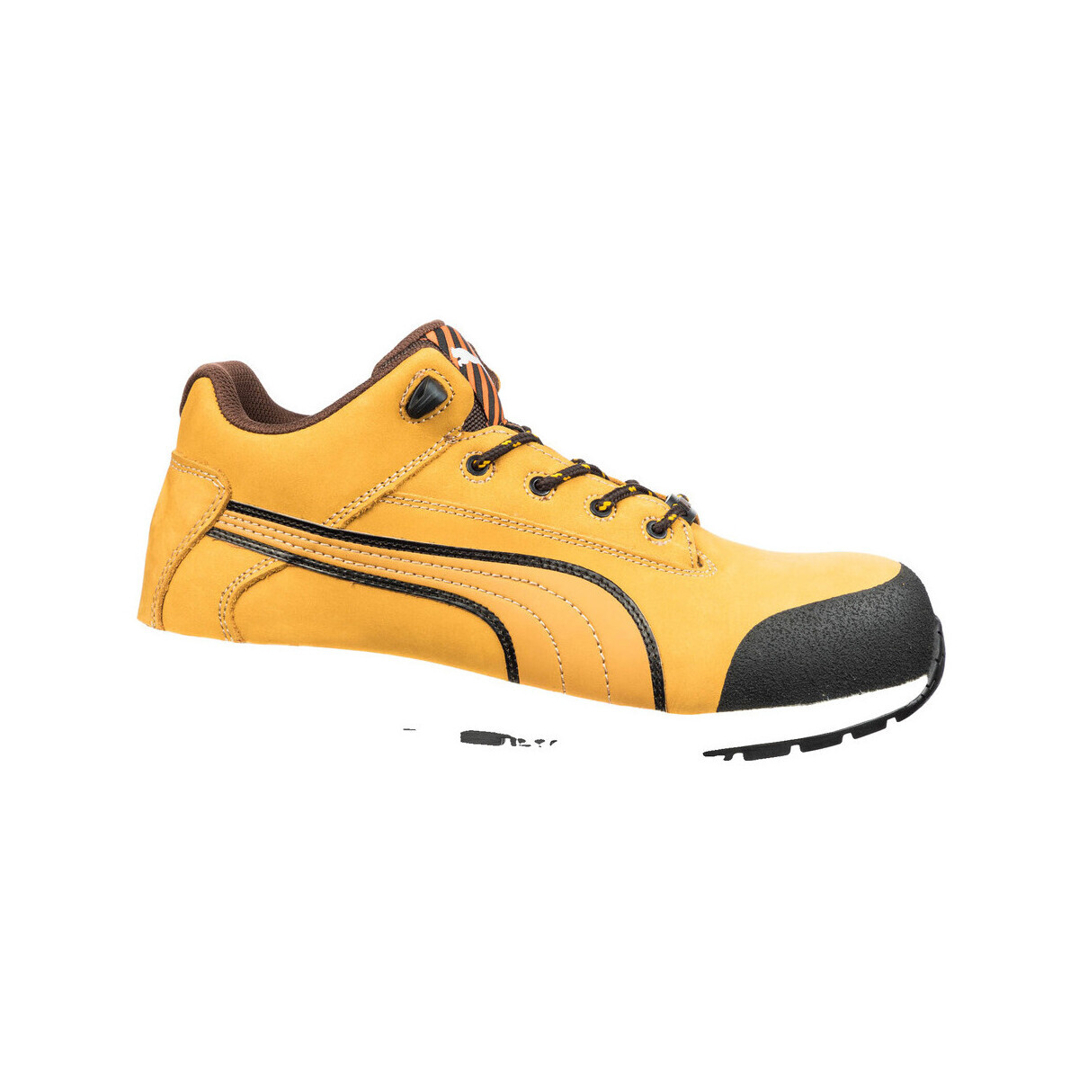 Puma  Chaussures de sécurité  Dash Wheat S3 Hro Src cuir nubuck  Hnědá