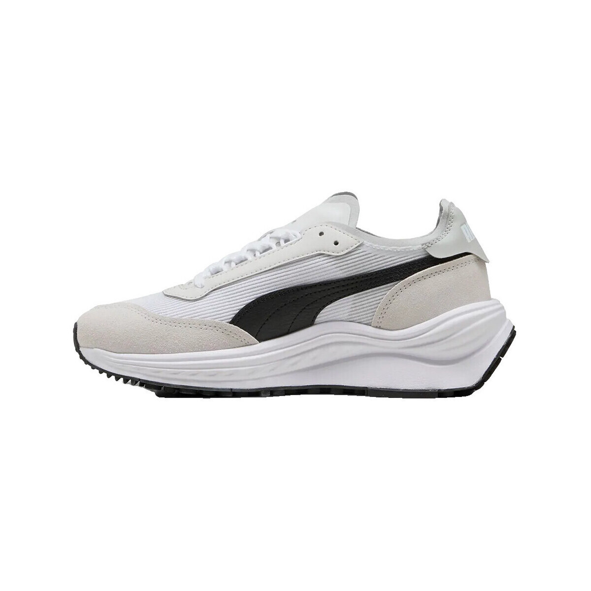 Puma  Baskets  Rider Elite textile respirant  Bílá