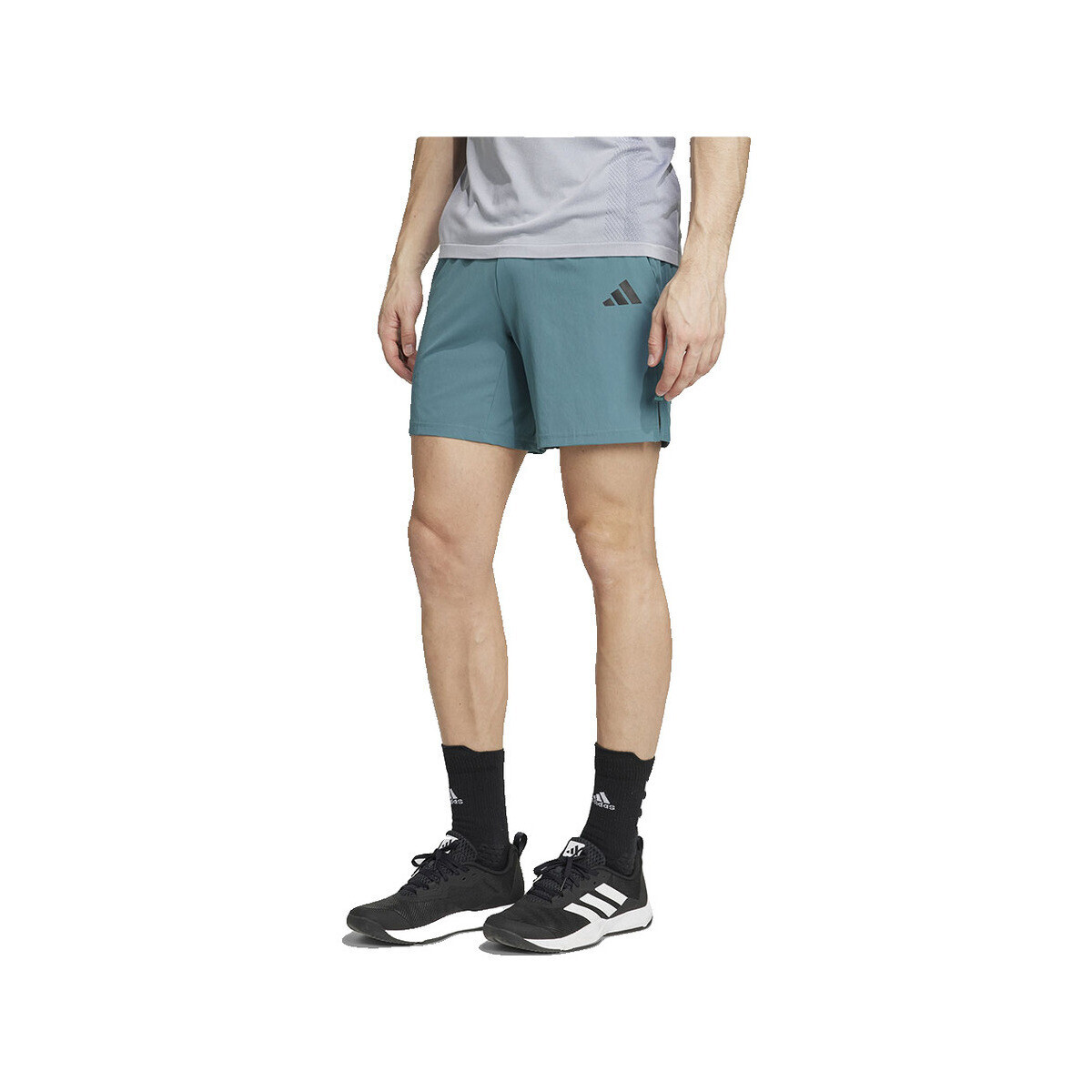 adidas  Shorts  jw7387 taille élastique 20 cm  Modrá