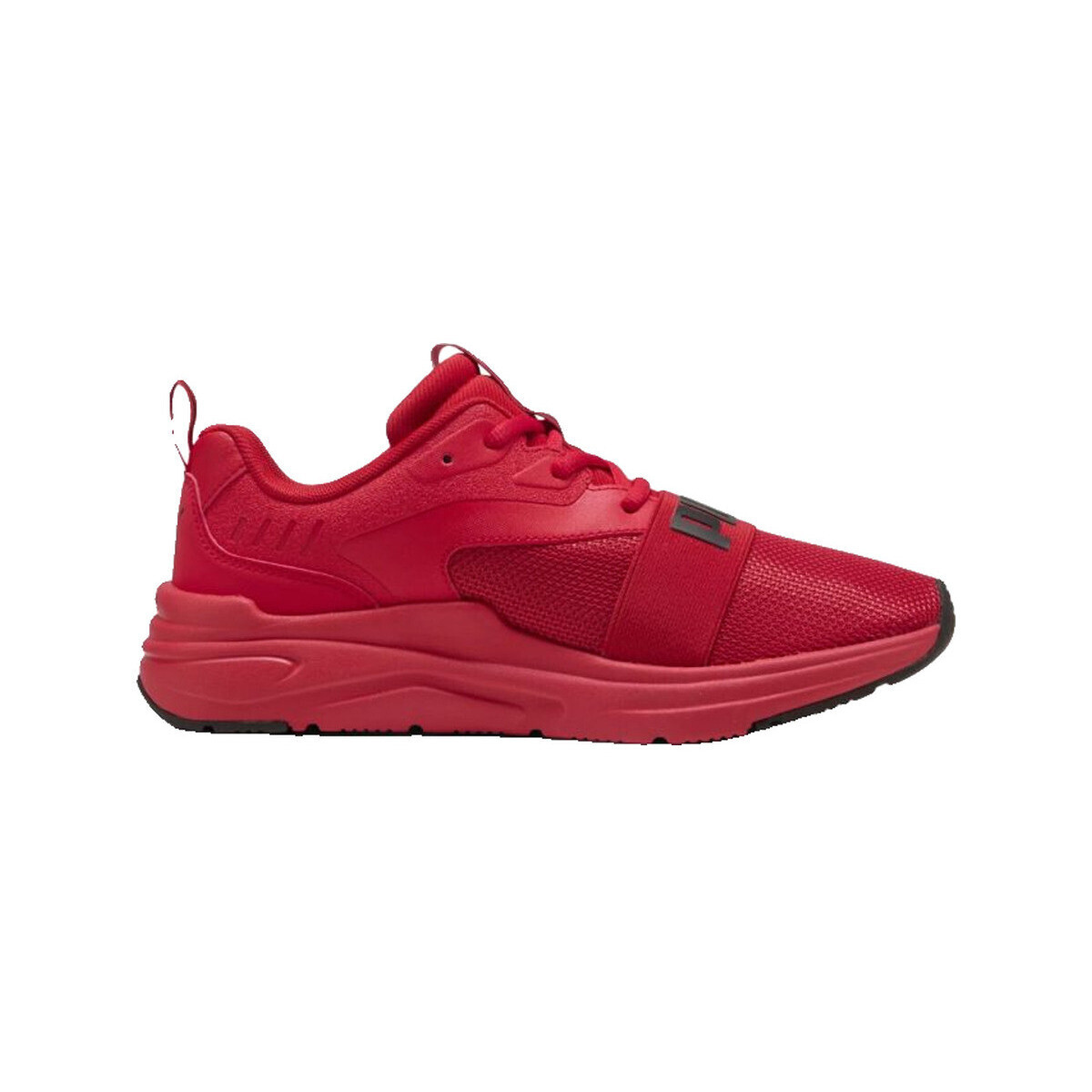 Puma  Baskets  softride wired 2 maille respirante  Červená