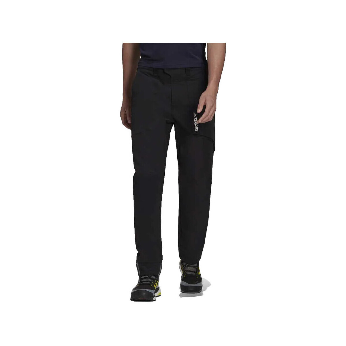 adidas  Pantalons  yearound soft shell noir  Černá
