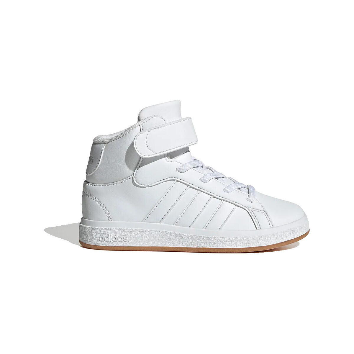 adidas  Baskets  grand court mi-hauteur blanc/vert  Bílá