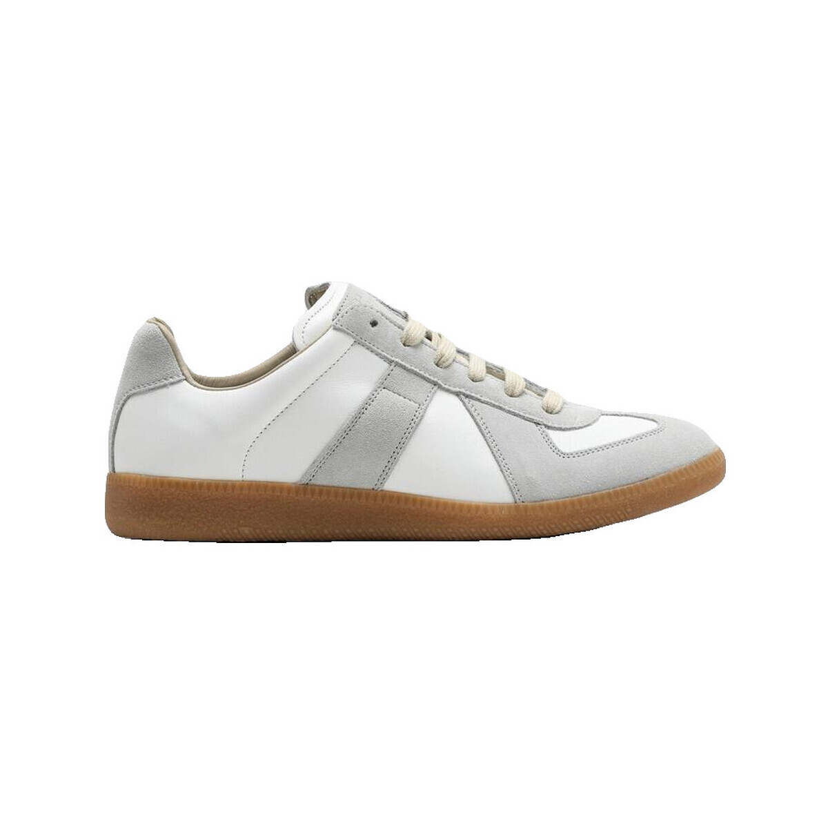 Maison Margiela  Baskets   cuir blanc  Bílá